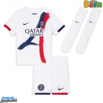 Paris Saint-Germain Ousmane Dembele #10 Bortedraktsett Barn 2025-26 Kortermet (+ Korte bukser)